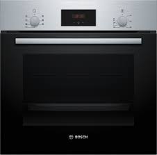 Serie 2 Built-in oven with 3D hot air 60 x 60 cm Black - HHF113BA0B